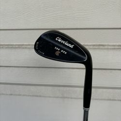 Cleveland Black 588 RTX Rotex Face Wedge Steel 12* 58* Wedge Rh