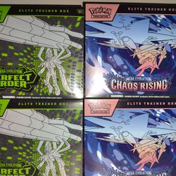 Pokemon Etb Lot Of 4