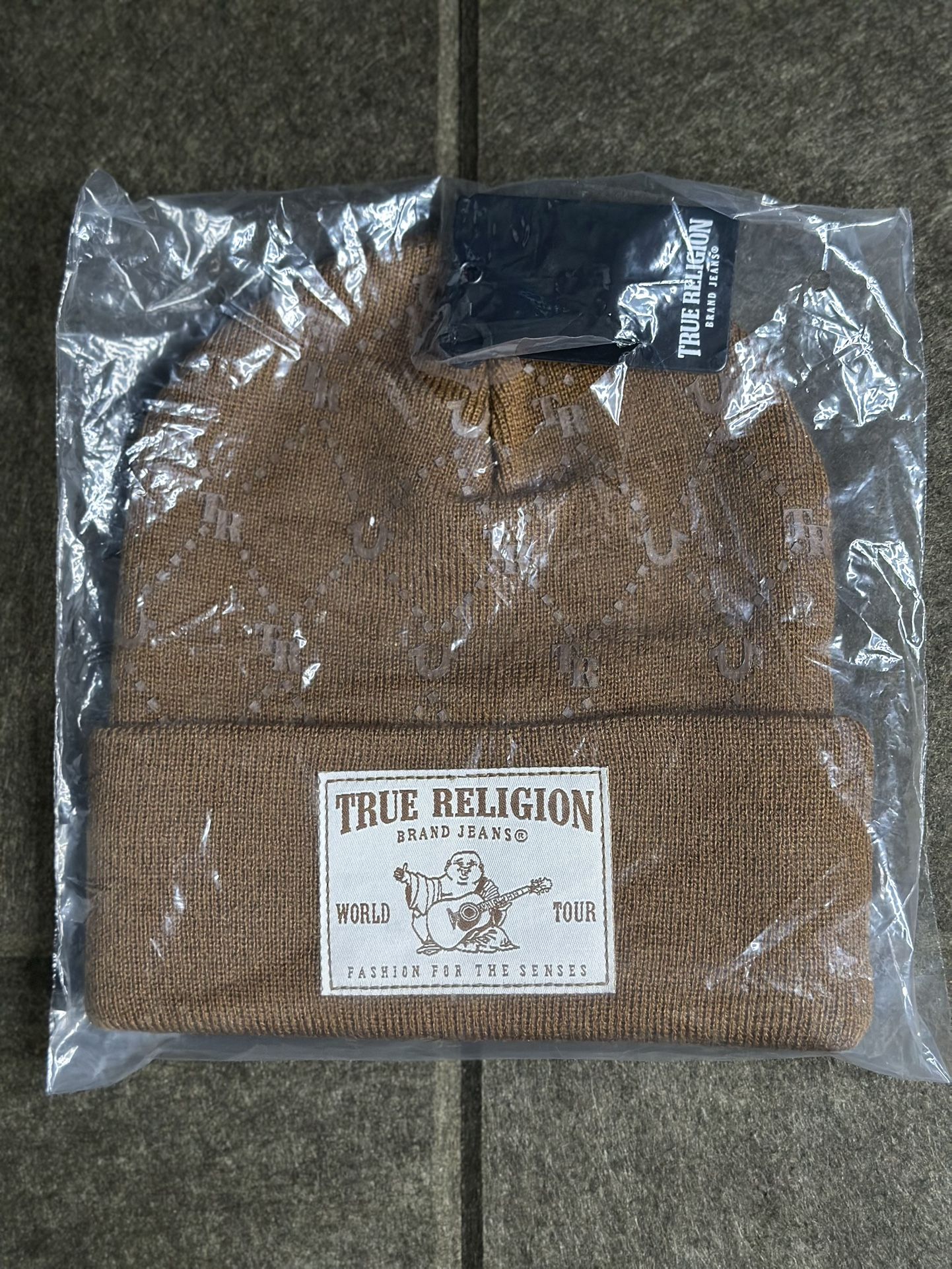 True Religion Horsehoe Monogram Beanie