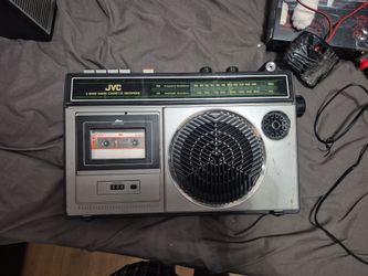 Vintage boombox.