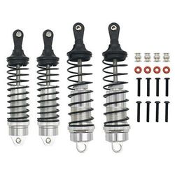 4pcs Set Full AlloyFront/Rear Damper Shock Absorber For 1/10 ARRMA 3Ss & Mega500 Senton Granite Big Rock  Typhon