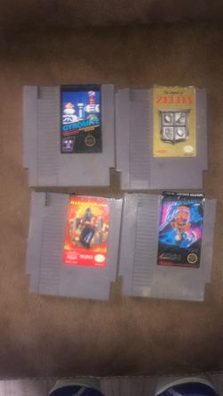 4 Nintendo games