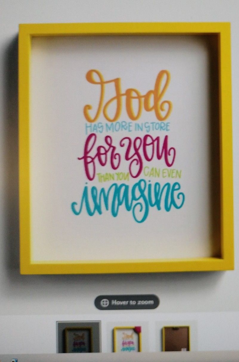 Inspirational Wall Art. New $15