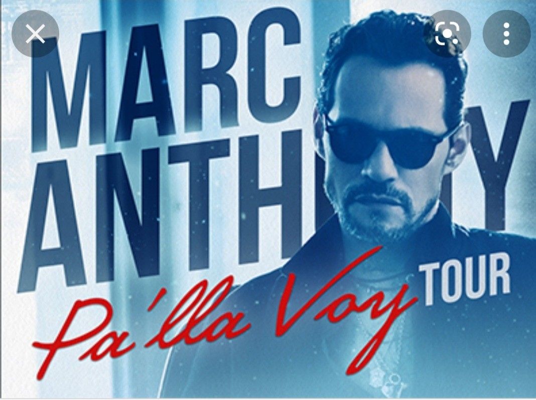 (2) Marc Anthony Tickets Section 321 Row 1 Seats 6 & 7 for Saturday Nov. 20, 2021 @ 8:00PM FTX Arena (Formerly American Airlines Arena) Miami, Fl.
