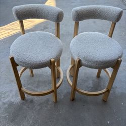 Wood Bar Stool 