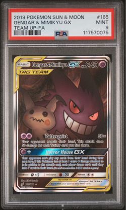 Pokemon Gengar & Mimikyu Gx #165 - Team Up
