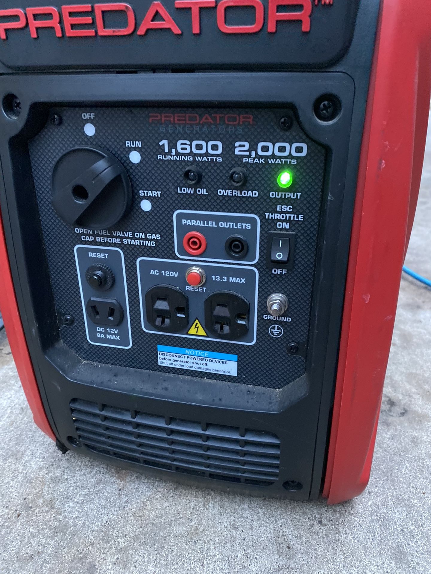 Inverter And 35ft Extension Cord