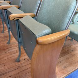 105 Vintage Auditorium Chairs