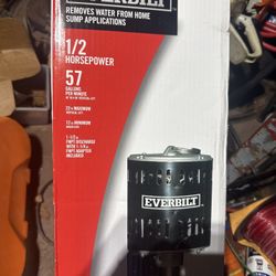 Everlasting Pedestal Pump  57 Gph 22’ Max Lift Brand New In Box