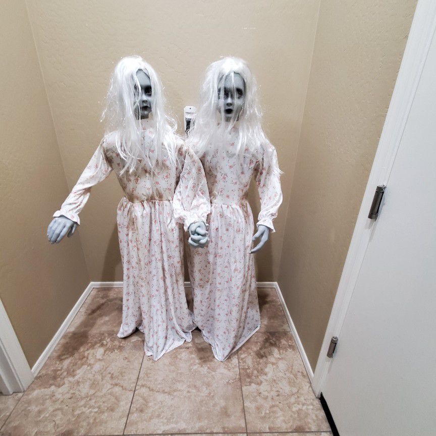 Double Trouble Twins Halloween Prop 