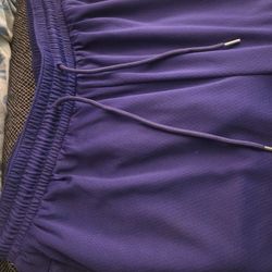 purple shorts 