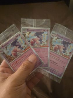 Tinkaton Pokémon Trading Cards x3