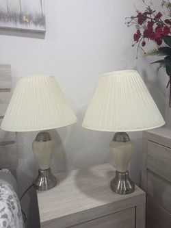 Nightstand Lamps, Set of 2
