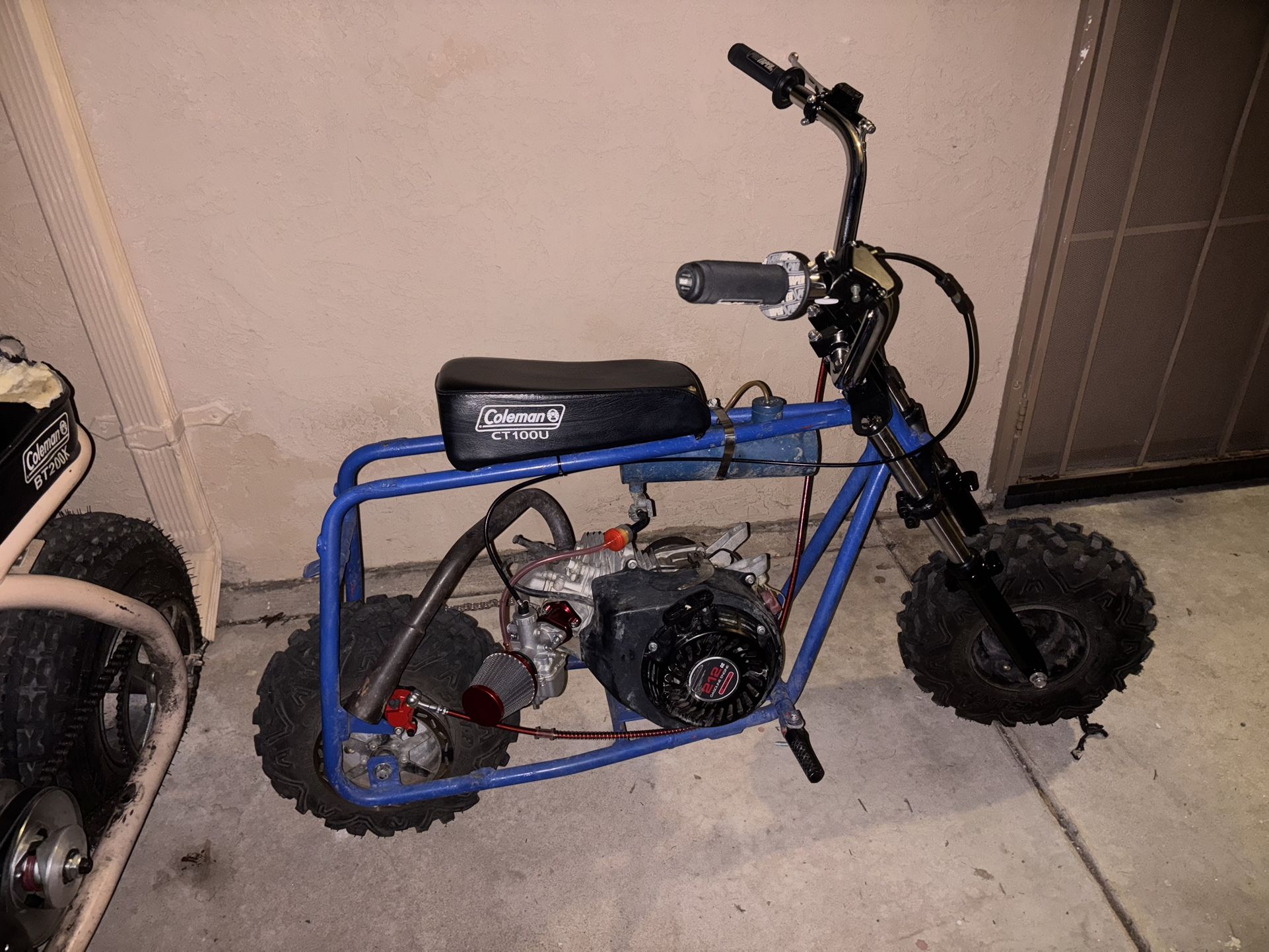 DB30 212cc Fat Tire Big Bars Mini Bike