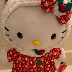 SANRIO HELLO KITTY HOLIDAY PLUSH 20 in. tall