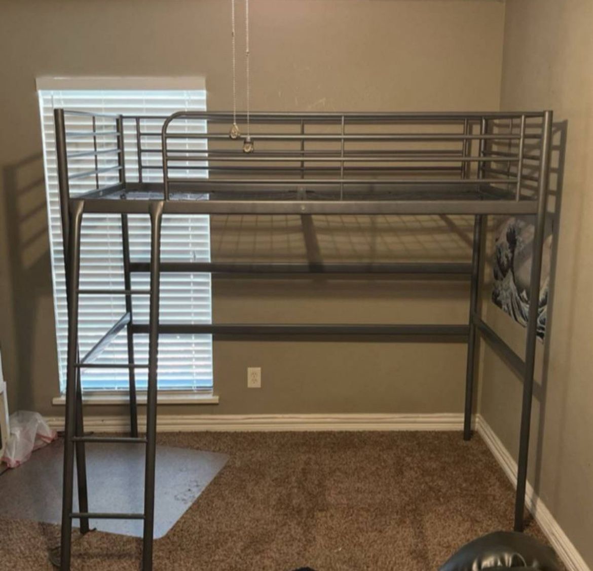 TWIN LOFT BED FRAME