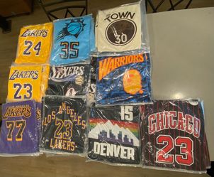 BRAND NEW NBA JERSEYS (L & XL) MULTIPLE TEAMS