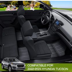Car Floor Mats Compatible with 2022-2024 Hyundai Tucson