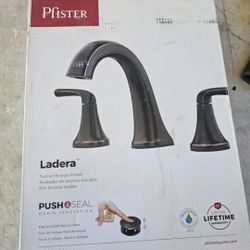 Pfister Ladera 8 in. Widespread 2-Handle Bathroom Faucet in Tuskany Bronze. Retails $155 with TaxesOthers Avail. Look At My Profile!