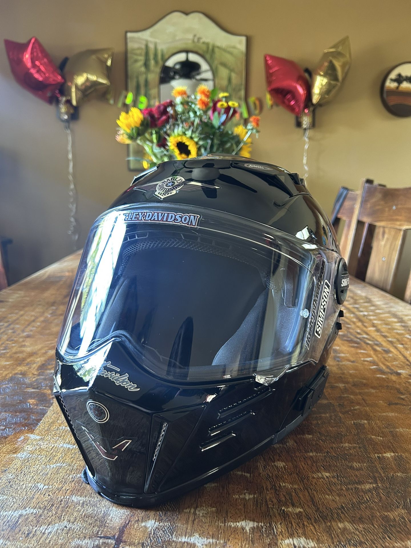 Simpson Mod Bandit Motorcycle Helmet (Large)
