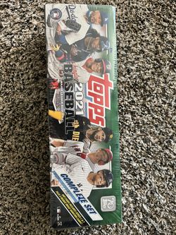 2021 Topps Baseball Factory Complete Set Retail Walmart Sealed