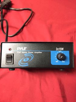 Pyle mini amplifier. Mini Amplificador para estéreo