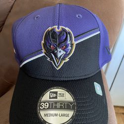 Baltimore Ravens New Era NFL Sideline Flexfit Hat ML