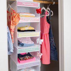 Weekly Clothing Organizer