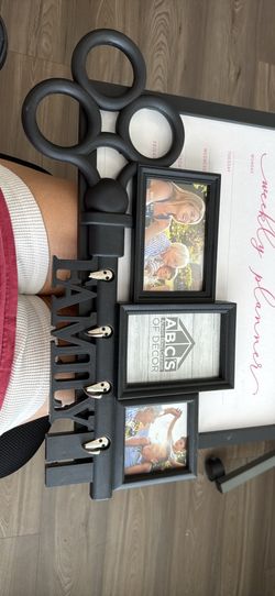 Key holder and weekly planner