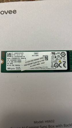 SK Hynix BC511 256GB M.2 NVMe SSD