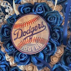 Dodgers Sports Flower Arrangement 