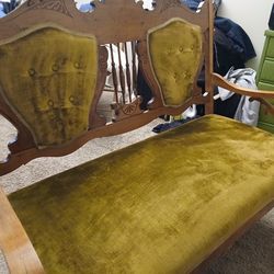 Victorian Eastlake Settee