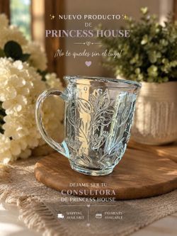Set de tazas de cristal princess house