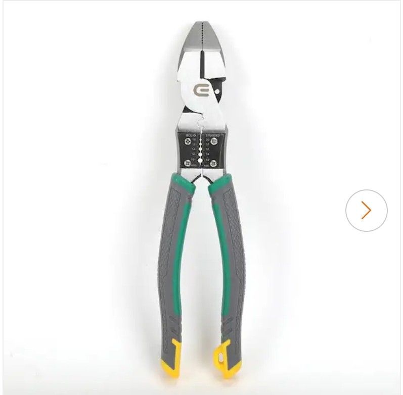 9 in. High-Leverage Multi-Purpose Linesman Pliers

