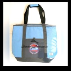 Tommy Bahama Canvas Insulated Cooler~~Aloha America Beach Tote Bag~17” x 20”~~