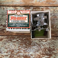 Pflueger Rocket Fishing Reel No. 1375 In Box