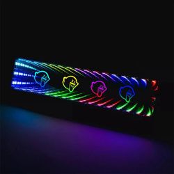 BRAND NEW UNIVERSAL JDM KING BOO MULTI-COLOR GALAXY MIRROR LED LIGHT CLIP-ON REAR VIEW WINK REARVIEW

