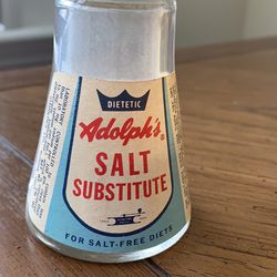 Adolph’s Dietetic Salt Substitute-Vintage