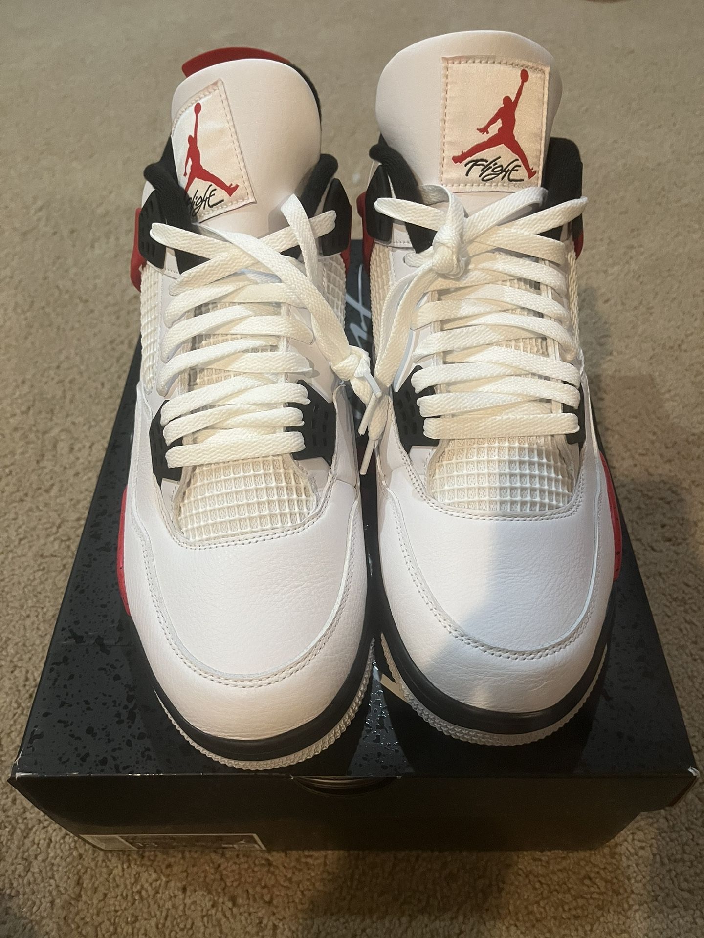 Jordan 4 “Red Cement” (size 13)