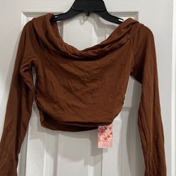 Brown Blouse