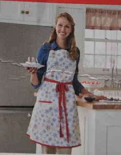 Snowflake Apron Adult