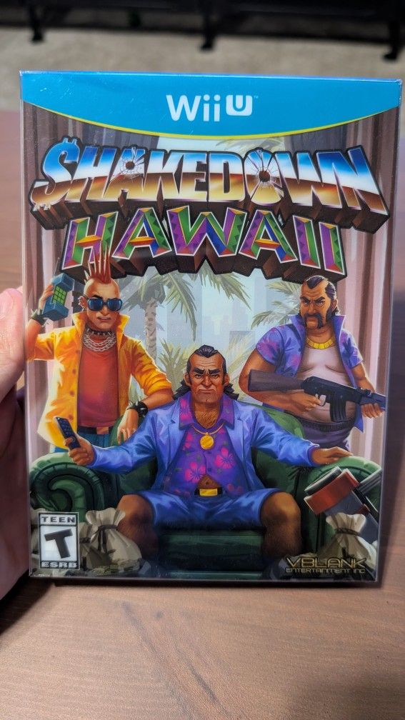 Shakedown: Hawaii for Nintendo Wii U (Brand New, Sealed)