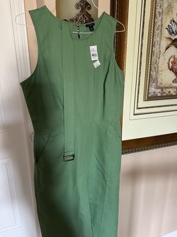 Brand new, Ann Taylor green sleeveless overall