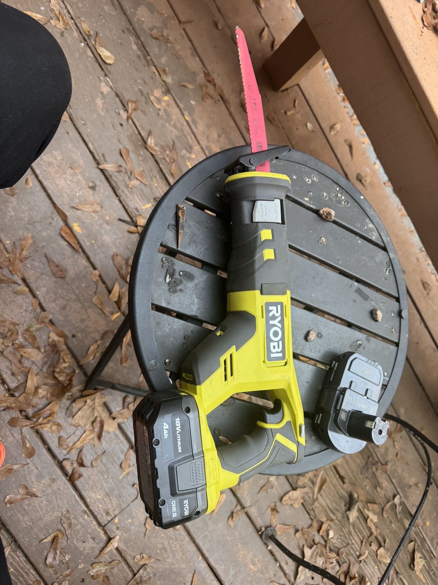 18 Lithium Ryobi Saws All