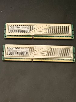 OCZ Gold PC3-12800 DDR3 RAM 4GB Kit 2x2GB