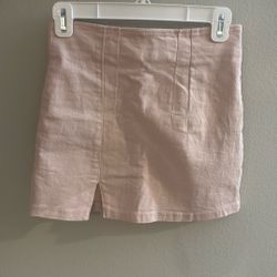 Pink Split Skirt (from Korea)