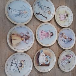 Little Ladies Collector Plate Set