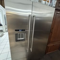 Kitchenaid 48” Built In Refrigerator Stainless Steel