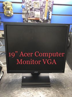 19” acer computer monitor