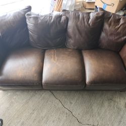 Leather Couch